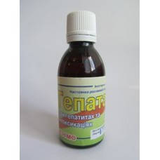 Настоянка "Гепата" 50 мл — у разі гострих і хронічних гепатитів, цирозу, жирової дистрофії печінки