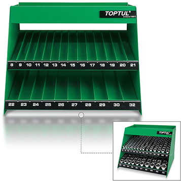 Ящик для головок 1/2" (виставковий) TOPTUL TBAB0304