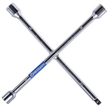 Ключ баллонный крестовой 17x19x21x1/2" СТАНДАРТ KBK1