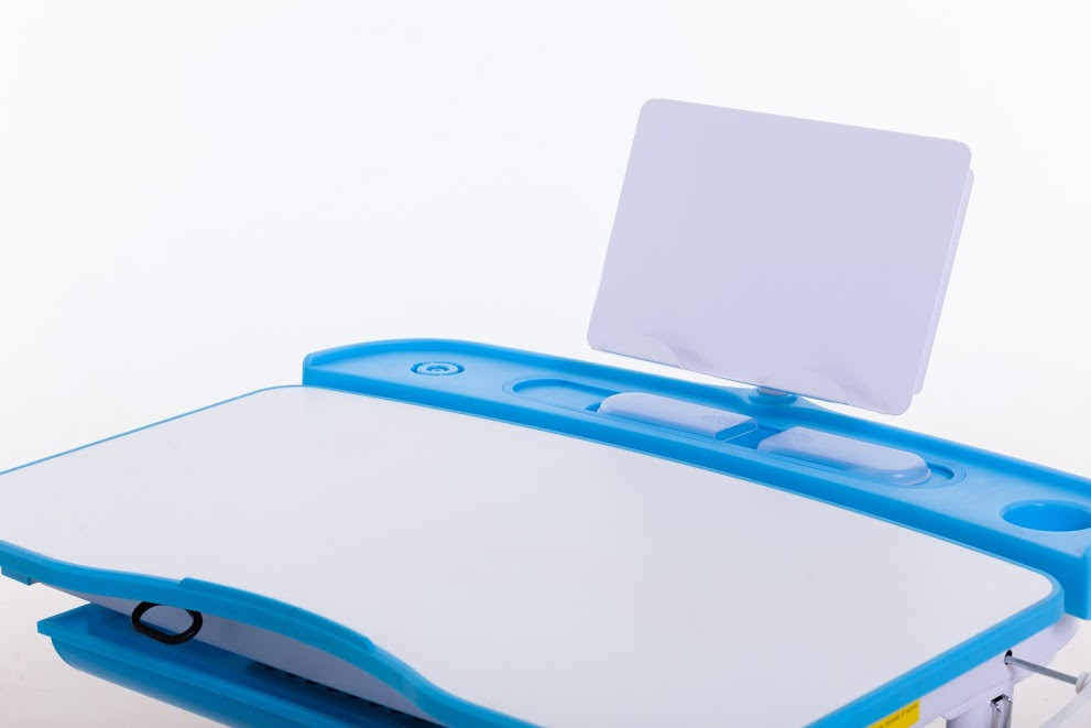 Комплект Парта та стілець-трансформери Funkids М9047 Blue+Підставка для книг!, фото 1