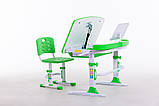 Комплект Парта та стілець-трансформери Funkids М9047Green+ ЛАМПА!+Підставка для книг!, фото 4