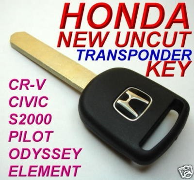 Honda ключ с чипом оригинал (id48) civic, cr-v, accord, odissey, jazz, fr-v - фото 2 - id-p901750