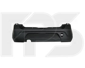 Бампер задній Dacia Sandero 08-13 Fps (крім stepway); чорн. під фарб..