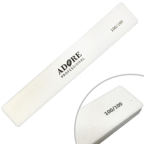 Баф для нігтів прямокутний 100/100, Adore, фото 1