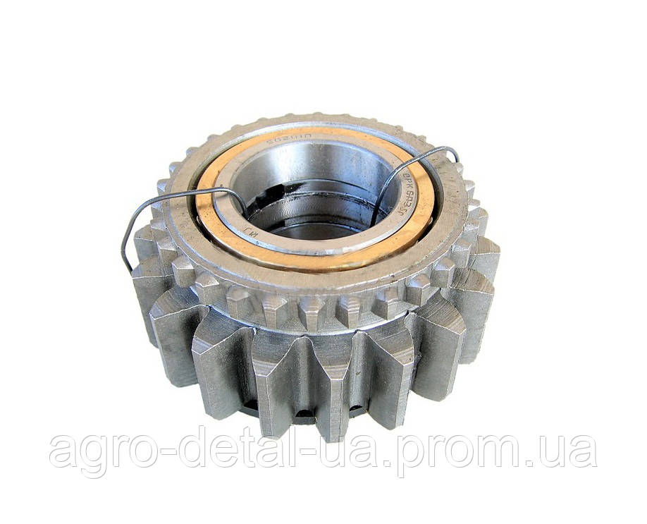 Шестерня 151.37.046-4Р нового образца с подшипником,коробки Т-151к,Т-156,Т-17221,Т-17021, фото 1