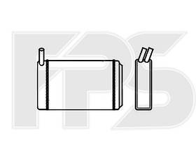 Радіатор пічки Audi (Audi)DI 80/90 78-86, Volkswagen, Volkswagen PASSAT (B2) виробник FPS