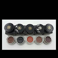 Набір гелевих підводок Chanel la palette sourcils de chanel dibrow 5 кольорів