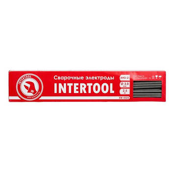 Електроди зварювальні, Ø 3 мм, уп. 2,5 кг. INTERTOOL EW-0325