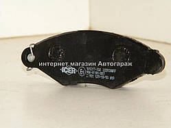 Гальмівні колодки передні на Рено Кенго (97-2008) - ICER — 181217702