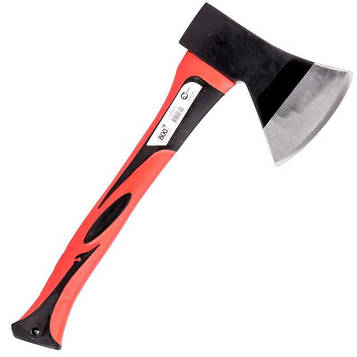 Сокира 800 г ручка з фібергласу INTERTOOL HT-0262