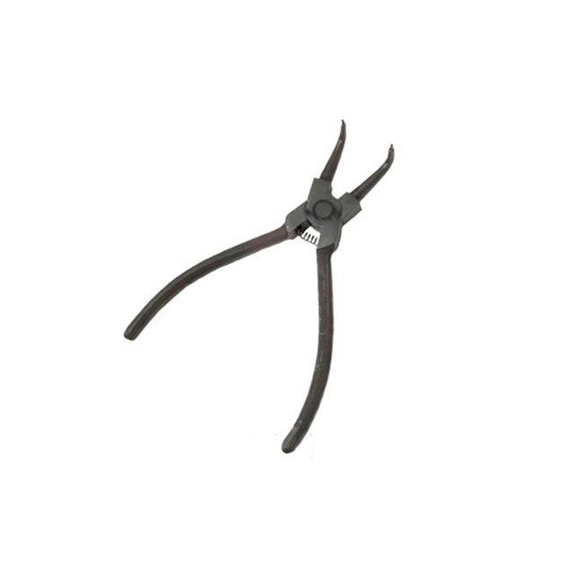 Щипці для зняття і установки стопорних кілець вигнуті на стиск INTERTOOL HT-7006, фото 1