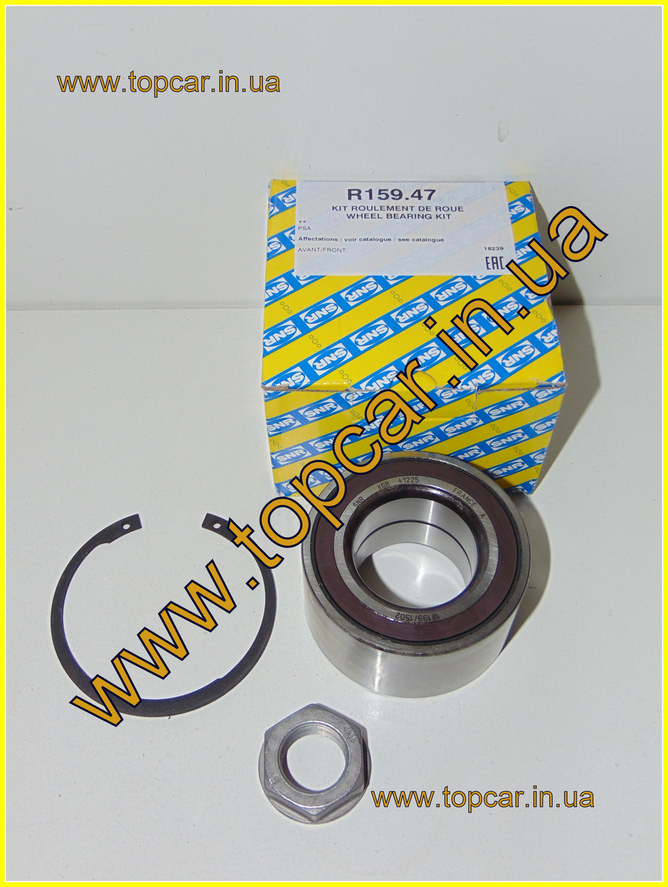 Підшипник передньої маточини Citroen C4 II/C5 II 08-SNR R159.47