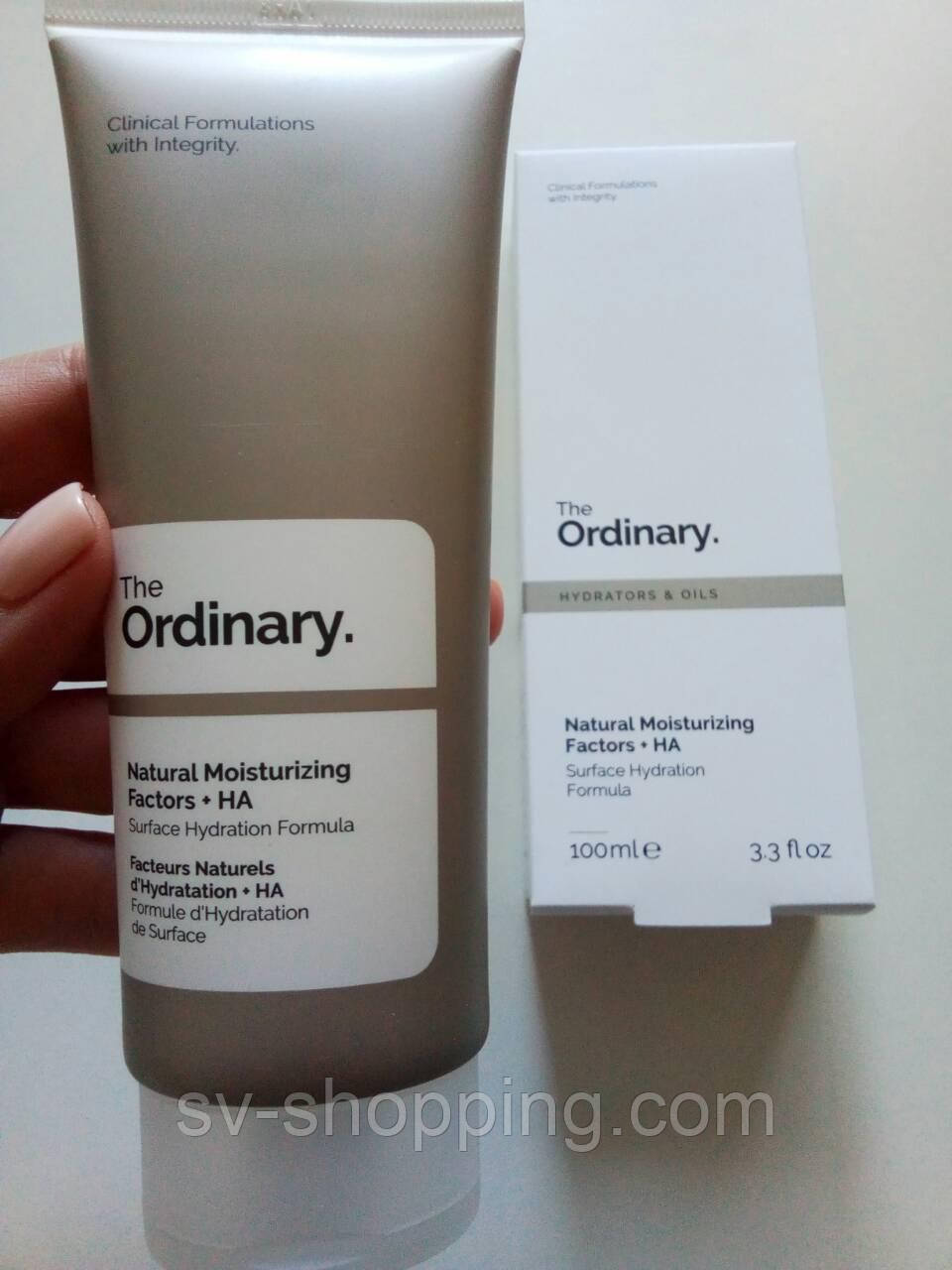 Натуральні зволожувальні чинники The Ordinary Natural Moisturizing Factors + HA, 100ml