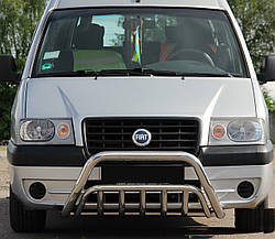 Кенгурятник WT002 (нерж) - Fiat Scudo 1996-2007 гг.