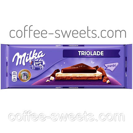 Шоколад Milka 280 г Triolade, фото 2