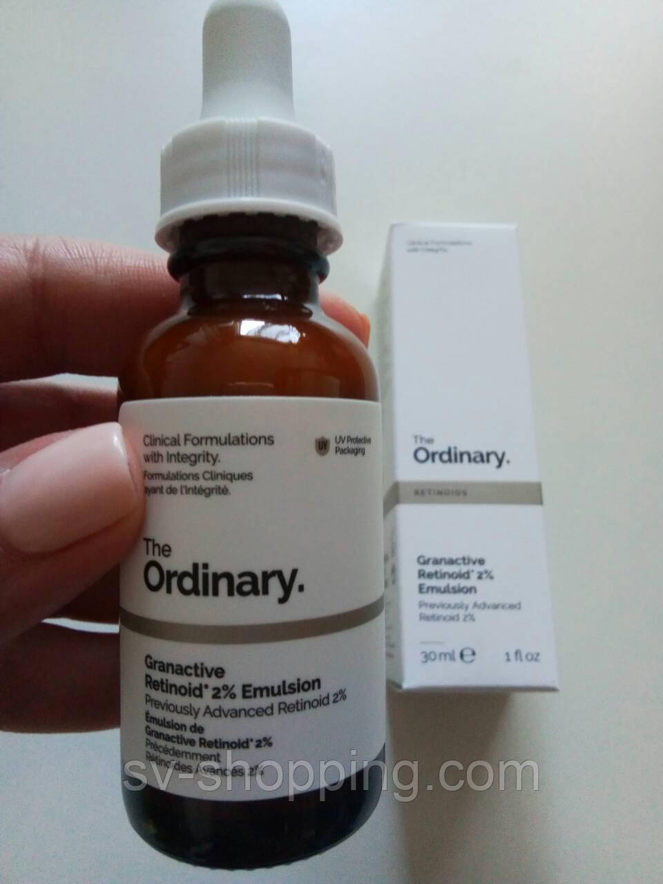 Сыворотка на основе ретиноидов The Ordinary  Granactive Retinoid 2% Emulsion, 30 мл