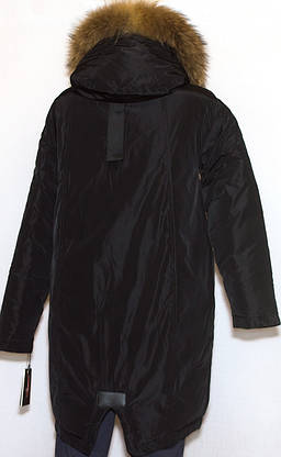 Парка жіноча зима VISDEER 827 з хутром L, фото 5