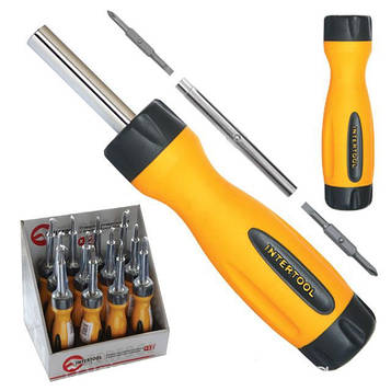 Викрутка 4 в 1 INTERTOOL VT-1008