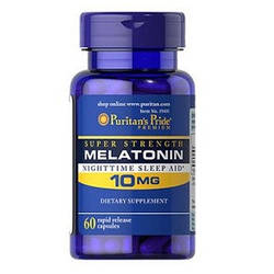 Мелатонін Puritan's Pride Melatonin 10 mg (60 таблеток.)