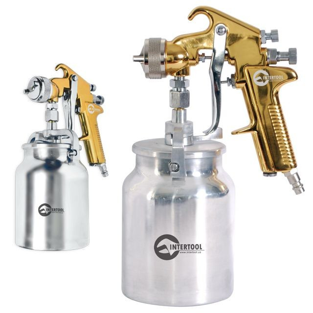 Пневматичний фарборозпилювач HP GOLD PROF INTERTOOL PT-0219, фото 1