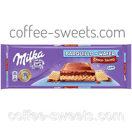 Шоколад Milka Choco & Wafer 300g, фото 2