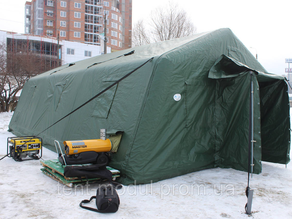 Пневмокаркасная надувная палатка ПНМ 6х12 - фото 1 - id-p57349196
