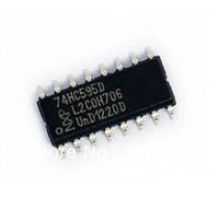 Мікросхема логіки 74HC595AG, SO-16