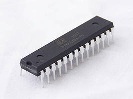 Мікроконтролер ATMEGA8A-U, 8-Біт, AVR, 16МГц, 8КБ Flash [DIP28]
