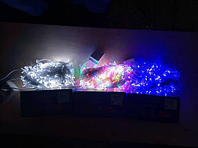 Новорічна світлодіодна гірлянда 300 LED 18 м білий, фото 4