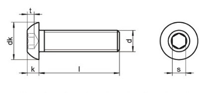 Винт ISO 7380 купить - завод 
