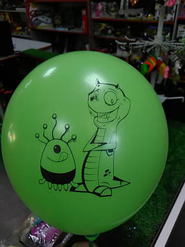 Гелієва кулька 12 дюймів з малюнком