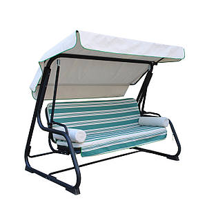 Садові гойдалки (диван-гойдалка) KING (тексилк) Італія Primilla Безкоштовна доставка!
