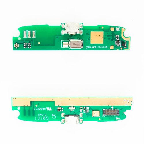 Плата з конектором USB і мікрофоном для Lenovo S820