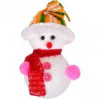 Новорічний СНІГОВИК м'яка іграшка, фото 1