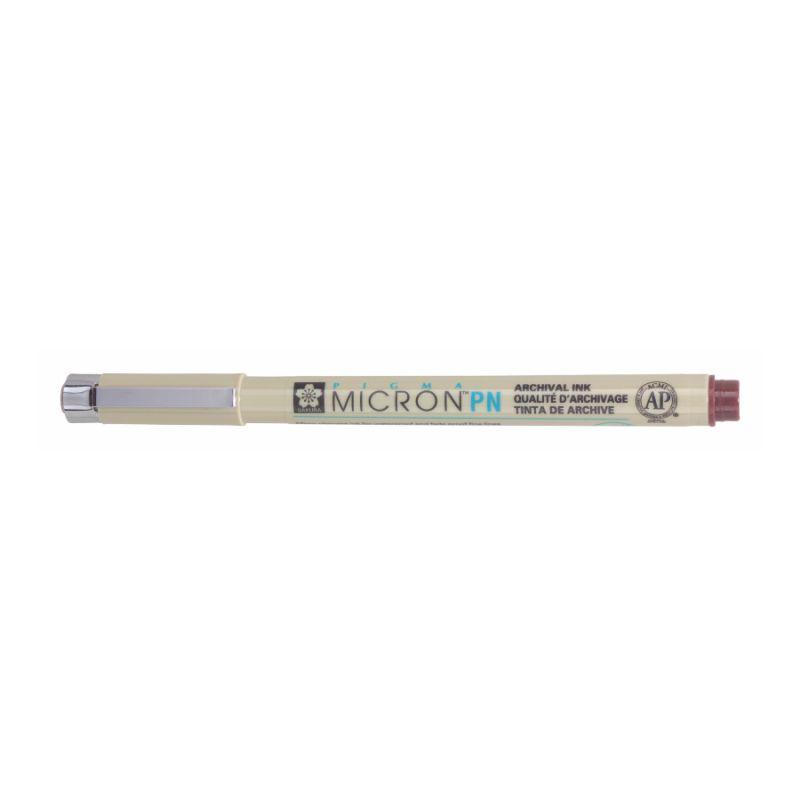 Ручка PIGMA MICRON PN Бордовий (лінія 0.4-0.5 мм), Sakura