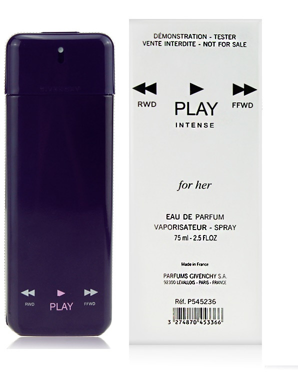 Тестер жіночий Givenchy Play For Her Intense EDP - 75 мл