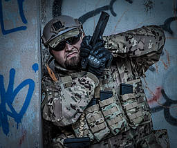 Підсумок відкритий магазин Triple AK 7.62x39 - COYOTE [8FIELDS], фото 3