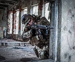 Підсумок відкритий магазин Triple AK 7.62x39 - COYOTE [8FIELDS], фото 4