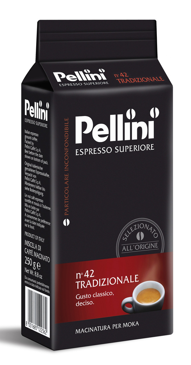 Кофе молотый Pellini Espresso Superiore n.42 Tradizionale 250г - фото 1 - id-p68822163