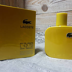 Lacoste L.12.12 Jaune-Optimistic 100ml | Мужские духи   Лакоста Джун