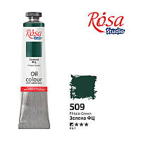 Олійна фарба Зелена ФЦ, 60мл, ROSA Studio