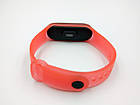 Ремінець Xiaomi Mi Band 4 / 3 SIKAI силіконовий напівпрозорий Червоний 1708P, фото 5
