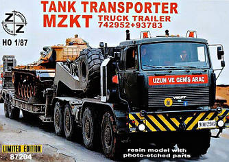 Танковий транспортер MZKT 1/87 ZZ Modell 87204