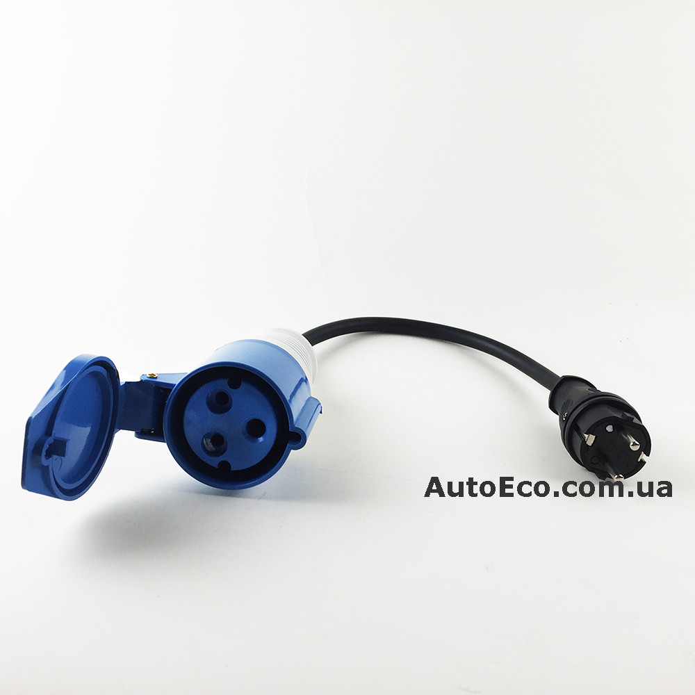 Заказать Переходник розетка 32А 3-пин - Schuko 16А бытовая розетка в ...