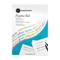 Склейка для каліграфії, Creative Writing Practice Pad, 80г/м2,50 л, Manuscript