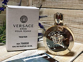 Духи Versace Eros Pour Femme TESTER 100 мл | Женские духи Версаче Эрос Пур Фем