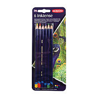 Набор чернильных карандашей Inktense, 6 цветов, В блистере, Derwent