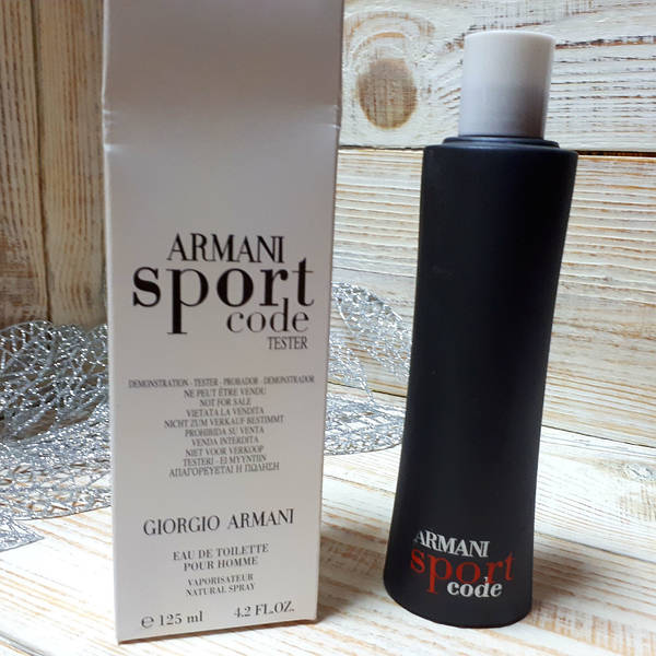 Armani sport top code tester