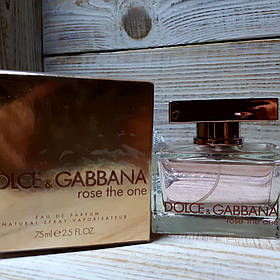 Dolce & Gabbana Rose The One 75ml | Женские духи Дольче Габбана Роуз Парфюмированная вода