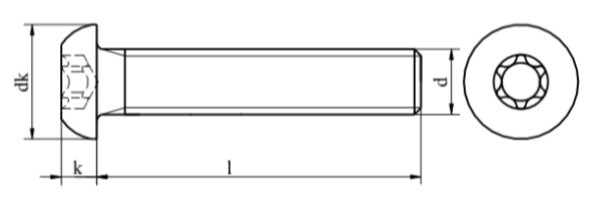 Винт ISO 7380 купить - завод 